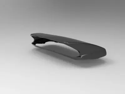 SUBARU IMPREZA AIR INTAKE FRONT HOOD 3D model