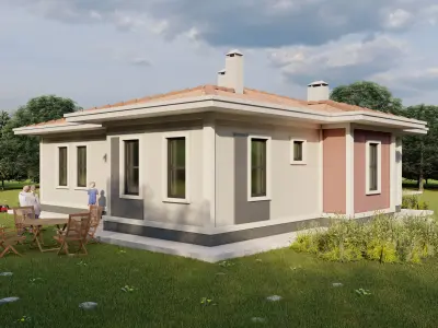 Tip4 House Plans Architectural Drawings Modern House Plans  3D model