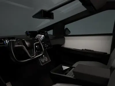 CYBERTRUCK Tesla 2024 3D model