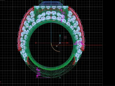 WEDDINGJEWELRY RING  3D print model