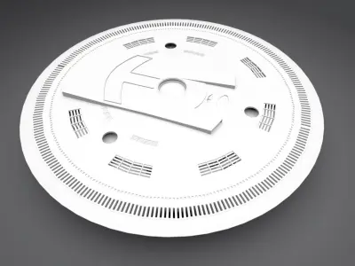 The Thing Saucer Scale model 3D print model