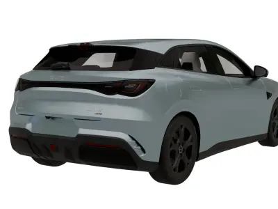  BYD Seal 06 GT  Low-poly 3D model