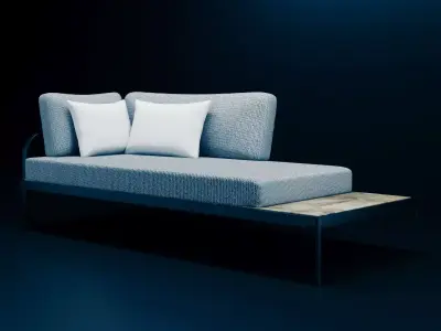 CHAISE MANHATAN 3D model