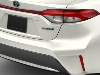 Toyota Corolla Sedan US hybrid 2020 3D model