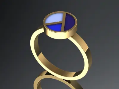 Womens Rings New 20 models Luxury  collection diamond 3D print model