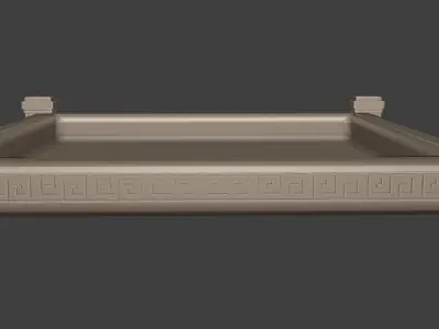 Ancient Greek Inspired Tray Free 3D print model