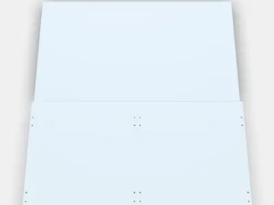 NORDLI Top and plinth 1 Low-poly 3D model