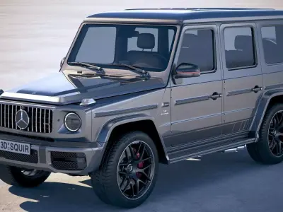 Mercedes G63 AMG 2019 3D model