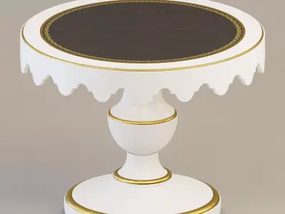  Round center table 3D model