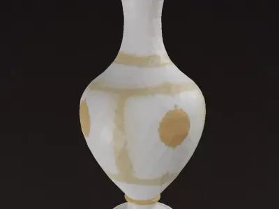 3D Vase Victorian Inspired  Free low-poly 3D model