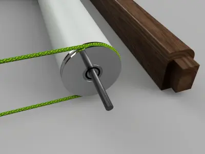 DIY Bicycle Rollers Free 3D model