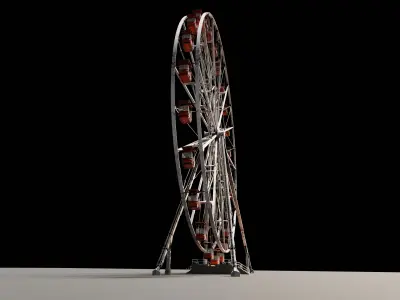 Ferris wheel 3D model