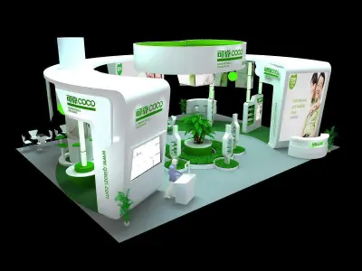 Exhibition - Area - 15X12-3DMAX2009-05 3D model