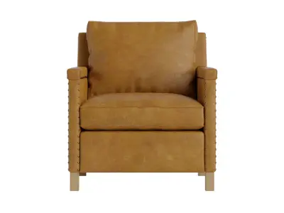 Gayle Leather Chair 3D model