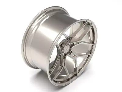Custom-Rim-Wheel-AB5 stainless steel wheel 3D print model