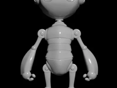 robot Free 3D model