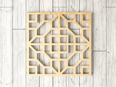 Decorative Panel 15 3D model