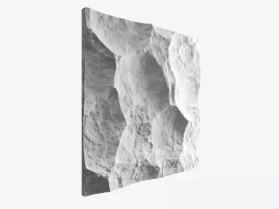 503-RockPanel abstract wall art 3D model
