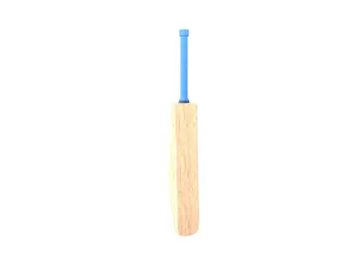 Cricket Bat v1 001 Low-poly 3D model