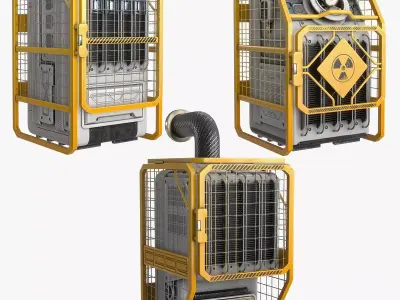 Sci Fi Device Generator Battery Collection