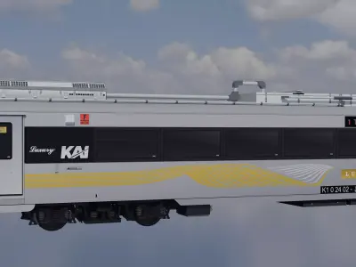 K1 Eksekutif Taksaka and Luxury New Generation 3D model