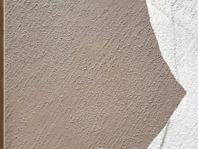 Plaster Two Photo Frame 485 Low-poly 3D model