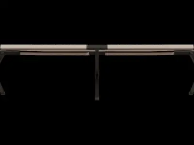 Folding Camping Cot 3D model