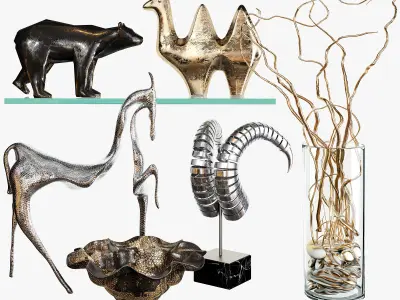 Decor set 62 3D model