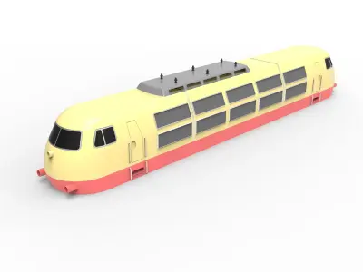 DB class 103 Baureihe locomotive 3D print model