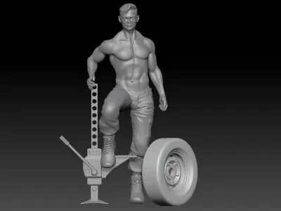 BOY MECHANIC 4 3D print model