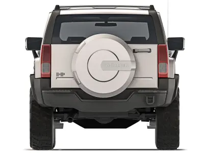 Hummer H3 2006 3D model