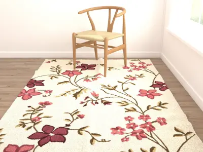 Rugs No 217 Low-poly 3D model
