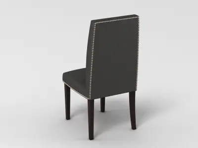 Dining Chair 001 Low-poly 3D model