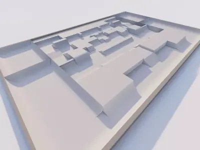 Skatepark-Skate Park PACK  3D model