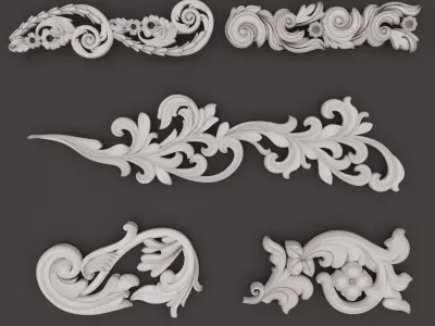 Trim Ornament 134 3D model