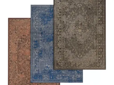 Rug Set 374 3D model