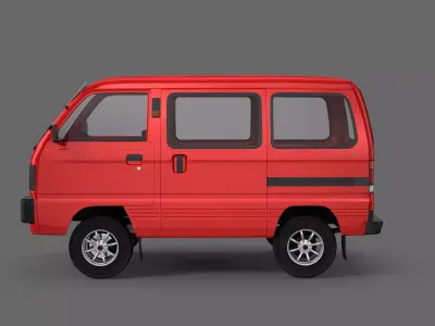 Suzuki Carry 1987 3D model