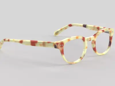 Waylaid Eyewear Glasses Low-poly 3D model
