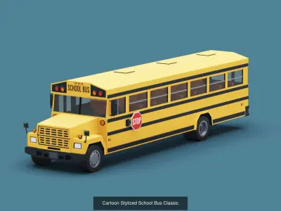 Stylized American Cars  Pack