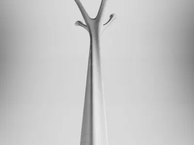 Organic Pillar Free 3D model