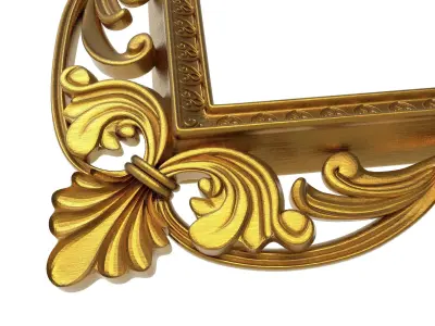 Carved Picture Frame 3D model 91