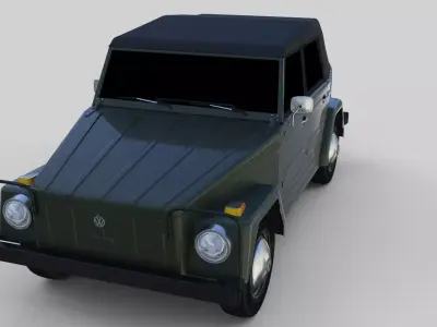 VW Type 181 3D model