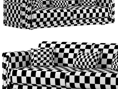 Perla Sofa by Elve Luxury 3D model