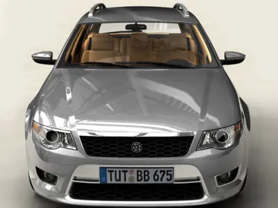 Generic Car Station Wagon 3D model