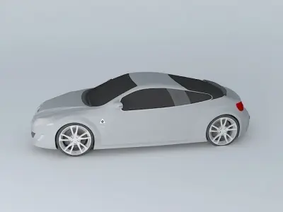 Alfa Romeo GZ Coupé Concept  Free 3D model