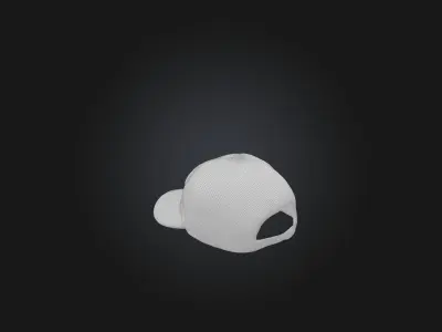 Cap model Low-poly 3D model