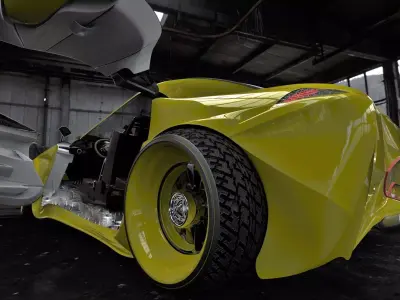 FlyingWings  concept car  3D model