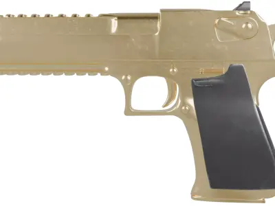 Desert Eagle Gun 3D model
