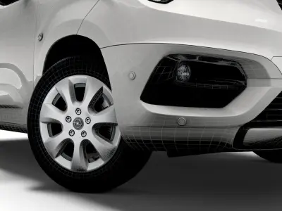 Opel Combo Life 2021 3D model