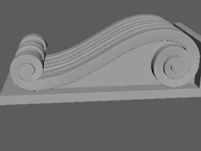 pilaster 3D model purchase